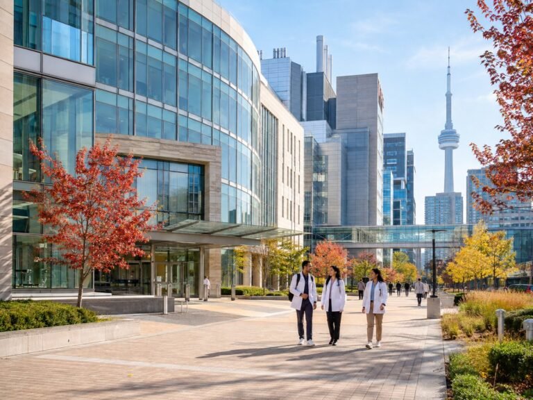 University teaching hospital and health-sciences campus in Toronto, Canada