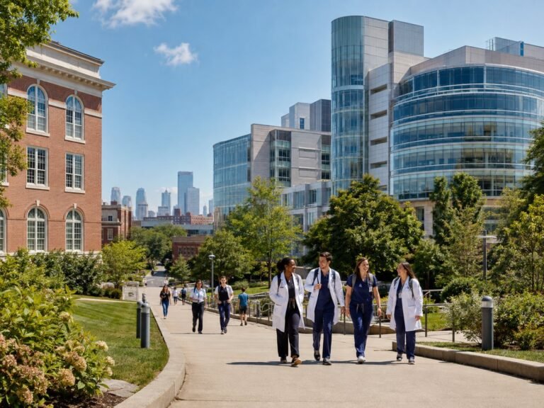 University medical centre and health-sciences campus in the USA